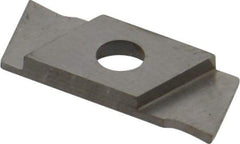 NIKCOLE MINI-SYSTEMS - GIE1 0.0394" Cutting Width, Carbide Cutoff Insert - 7° Left Hand Lead Angle, TiN Coated - All Tool & Supply