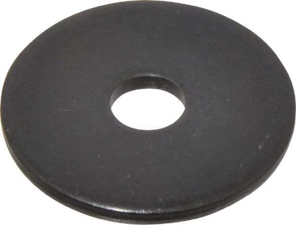 Morton Machine Works - 3/8" Screw, Grade 1020 Case Hardened Steel Fender Flat Washer - 13/32" ID x 1-5/8" OD, 1/8" Thick, Black Oxide Finish - All Tool & Supply