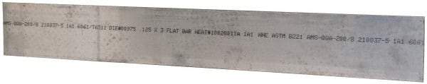 Value Collection - 1/8 Inch Thick x 3 Inch Wide x 24 Inch Long, Aluminum Strip - Alloy 6061 - All Tool & Supply