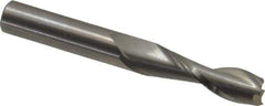 Onsrud - 3/8" Cutting Diam x 1-1/4" Length of Cut, 2 Flute, Upcut Spiral Router Bit - Uncoated, Right Hand Cut, Solid Carbide, 3" OAL x 3/8" Shank Diam, Double Edge, 30° Helix Angle - All Tool & Supply