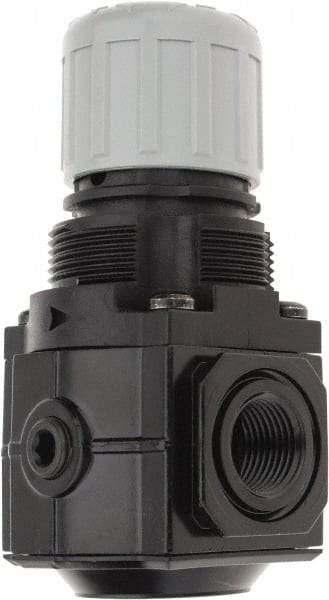 Norgren - 3/8" NPT Relief Valve - 1.6 CV Rate, 48 CFM, 150 Max psi, Knob Adjustment Actuator - All Tool & Supply