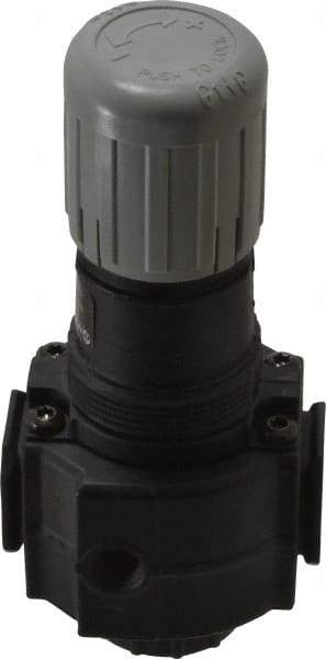 Norgren - 3/4" NPT Relief Valve - 3.09 CV Rate, 93 CFM, 250 Max psi, Knob Adjustment Actuator - All Tool & Supply