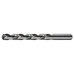 #17 LHS / LHC HSS 118 Degree Radial Point Left Hand Helix Jobber Drill - Bright - Exact Industrial Supply