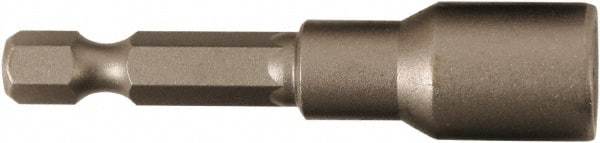 Wiha - 5mm Magnetic Nutsetter - 1/4" Hex Drive, 2-1/8" OAL - All Tool & Supply