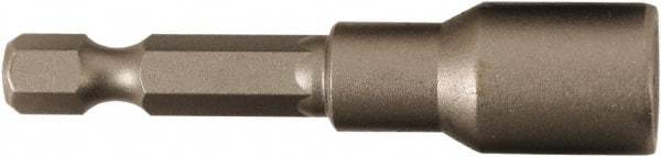 Wiha - 13mm Magnetic Nutsetter - 1/4" Hex Drive, 2-1/8" OAL - All Tool & Supply