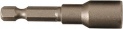 Wiha - 13mm Magnetic Nutsetter - 1/4" Hex Drive, 2-1/8" OAL - All Tool & Supply