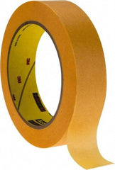 3M - 1" Wide x 60 Yd Long Bronze Paper Masking Tape - Series 2460, 3.3 mil Thick, 17 In/Lb Tensile Strength - All Tool & Supply