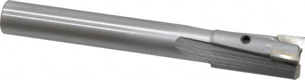 Made in USA - 13/16" Diam, 5/8" Shank, Diam, 3 Flutes, Straight Shank, Interchangeable Pilot Counterbore - All Tool & Supply