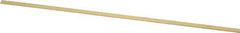 Made in USA - 0.064 Inch Thick x 1/4 Inch Wide x 12 Inch Long, Brass Strip - Alloy 260 - All Tool & Supply