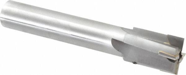 Made in USA - 1-9/16" Diam, 1-1/4" Shank, Diam, 4 Flutes, Straight Shank, Interchangeable Pilot Counterbore - All Tool & Supply