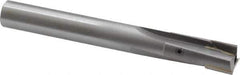 Made in USA - 9/16" Diam, 1/2" Shank, Diam, 3 Flutes, Straight Shank, Interchangeable Pilot Counterbore - 4-5/16" OAL, Bright Finish, Carbide-Tipped - All Tool & Supply