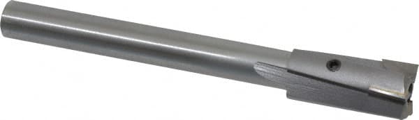 Made in USA - 3/4" Diam, 1/2" Shank, Diam, 3 Flutes, Straight Shank, Interchangeable Pilot Counterbore - All Tool & Supply