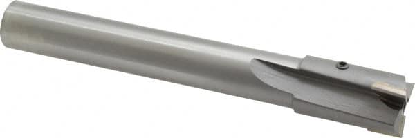 Made in USA - 15/16" Diam, 3/4" Shank, Diam, 3 Flutes, Straight Shank, Interchangeable Pilot Counterbore - All Tool & Supply