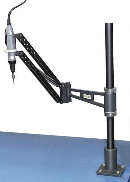 Qualtech - 0.45 to 3.15 kg Holding Capacity, 1 to 7 Lbs. Holding Capacity, Torque Neuralizing, Tool Positioner - 36 Inch Long, 24 Inch High, Post Mount - All Tool & Supply