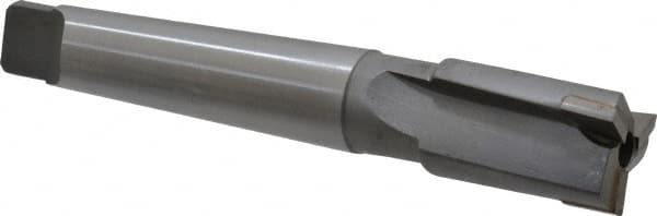 Made in USA - 1-1/8" Diam, 3 Flutes, Morse Taper Shank, Interchangeable Pilot Counterbore - All Tool & Supply