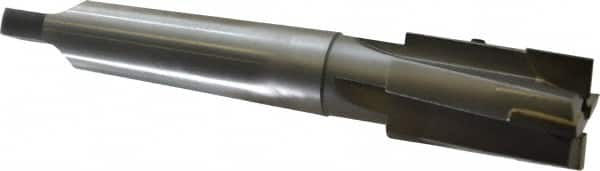 Made in USA - 1-1/4" Diam, 4 Flutes, Morse Taper Shank, Interchangeable Pilot Counterbore - All Tool & Supply