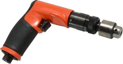 Dotco - 1/4" Keyed Chuck - Pistol Grip Handle, 1,000 RPM, 0.4 hp, 90 psi - All Tool & Supply