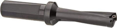 Kyocera - 2.06" Max Drill Depth, 3xD, 11/16" Diam, Indexable Insert Drill - 2 Inserts, 3/4" Shank Diam, Whistle Notch Shank - All Tool & Supply