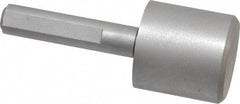 Made in USA - 1-1/16" Head Diam, 3/8" Shank Diam, Counterbore Pilot - Bright Finish, Carbon Steel - All Tool & Supply