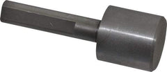 Made in USA - 1-1/16" Head Diam, 7/16" Shank Diam, Counterbore Pilot - Carbon Steel - All Tool & Supply