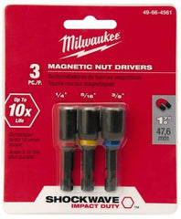 Milwaukee Tool - Nut Driver Bit Set - 1/4" Hex Drive - All Tool & Supply