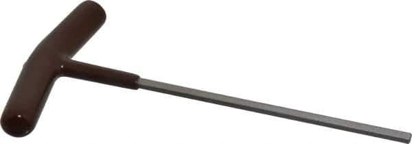 Paramount - 5/32" Hex, T-Handle Cushion Grip, Hex Key - 6" OAL, Steel, Inch System of Measurement - All Tool & Supply