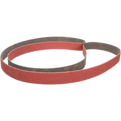 3M - Abrasive Belts Abrasive Type: Coated Belt Width (Inch): 1/2 - All Tool & Supply