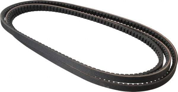 Browning - Section BX, 21/32" Wide, 131" Outside Length, Gripnotch V-Belt - Rubber Compound, Gripnotch, No. BX128 - All Tool & Supply