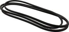 Browning - Section BX, 21/32" Wide, 161" Outside Length, Gripnotch V-Belt - Rubber Compound, Gripnotch, No. BX158 - All Tool & Supply