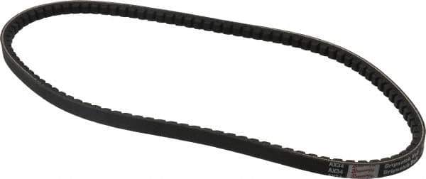 Browning - Section AX, 1/2" Wide, 36" Outside Length, Gripnotch V-Belt - Rubber Compound, Gripnotch, No. AX34 - All Tool & Supply