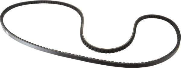 Browning - Section AX, 1/2" Wide, 70" Outside Length, Gripnotch V-Belt - Rubber Compound, Gripnotch, No. AX68 - All Tool & Supply