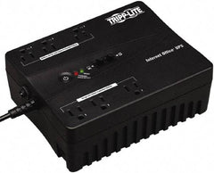 Tripp-Lite - 15 Amp, 350 VA, Flat Pack Mount Standby Backup Uninterruptible Power Supply - Backup 3 min with Full Load & 10 min with Half Load, 120 VAC Input & Output, 180 Watt Output, 1 Phases, 6 Outlets - All Tool & Supply