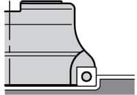 Kennametal - SPHX1205 Grade KCK15 Carbide Milling Insert - TiN/TiCN/Al2O3 Finish, 0.2165" Thick, 12mm Inscribed Circle - All Tool & Supply