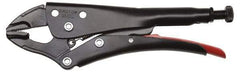 Proto - 9-7/16" OAL Standard Jaw Locking Pliers - 1/2" Jaw Width, 1-25/32" Jaw Depth, 2-23/64" Jaw Opening, Standard Handle - All Tool & Supply