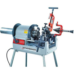 Rothenberger - Pipe Threading Machines Maximum Pipe Size Capacity (Inch): 4 Minimum Pipe Size Capacity (Inch): 1/2 - All Tool & Supply