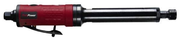 Chicago Pneumatic - 1/4" Collet, Straight Handle, Straight Air Die Grinder - 22,000 RPM, Rear Exhaust, 11.2 CFM, 0.42 hp, 6.21 bar, 1/4" Inlet - All Tool & Supply