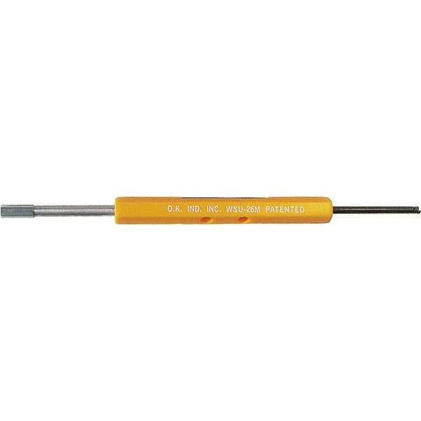 OK Industries - 26 AWG, Plastic, Hand Turning Wire Wrapping and Unwrapping Tool - Noninsulated, 1-1/2 Inch Deep - All Tool & Supply