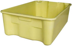 MFG Tray - 500 Lb Load Capacity White Fiberglass Tote Container - Stacking, Nesting, 42-1/2" Long x 20" Wide x 14.3" High - All Tool & Supply