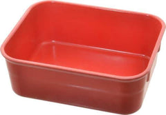 LEWISBins+ - 300 Lb Load Capacity Red Fiberglass Tote Container - Stacking, Nesting, 6.3" Long x 4.9" Wide x 2.1" High - All Tool & Supply