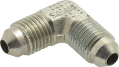 Parker - 1/4" Tube OD, 37° Steel Flared Tube Union Elbow - Flare x Flare Ends - All Tool & Supply