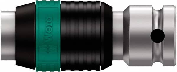 Wera - 1/4" Drive, 1/4" Insert, Hex Drive Bit Adapter - All Tool & Supply