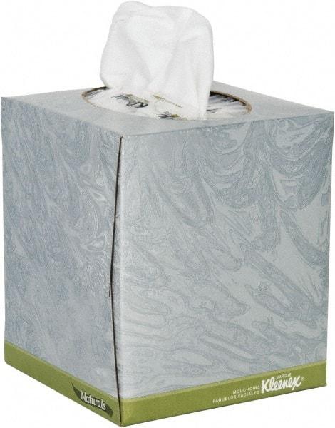 Kleenex - Flat Box of White Facial Tissues - 2 Ply - All Tool & Supply