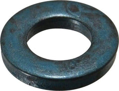 Metric Blue - M8 Screw, Alloy Steel Standard Flat Washer - 9.32mm ID x 17.75mm OD, 3mm Thick - All Tool & Supply