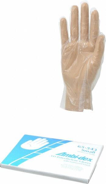 PIP - Size S, 1 mil, Industrial Grade, Powder Free Polyethylene Disposable Gloves - Exact Industrial Supply