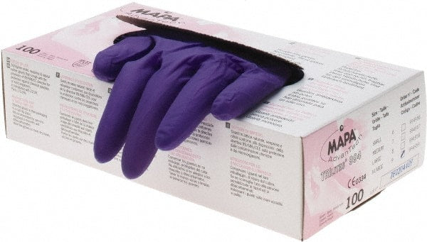 MAPA Professional - Size XL, 6 mil, Medical Grade, Powder Free Natural Rubber, Nitrile, Neoprene Blend Disposable Gloves - All Tool & Supply