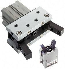 SMC PNEUMATICS - M5x0.8 Double Action Air Gripper - Internal & External Parallel Gripper, 15 to 102 psi - All Tool & Supply