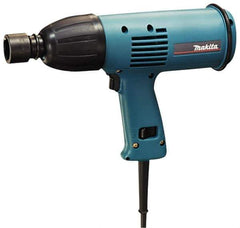 Makita - 1/2" Drive, 150 Ft/Lb Torque, Pistol Grip Handle, 2,200 RPM, Impact Wrench - 3.3 Amps, 120 Volts - All Tool & Supply