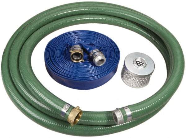 Alliance Hose & Rubber - Suction and Discharge Pump Hose Kits - For Use with 3 Inch Pumps - All Tool & Supply