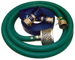 Alliance Hose & Rubber - Suction and Discharge Pump Hose Kits - For Use with 2 Inch Pumps with Cam and Groove Couplings - All Tool & Supply