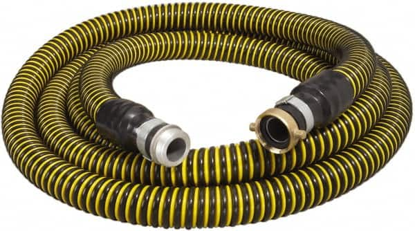 Alliance Hose & Rubber - -40 to 140°F, 1-1/2" Inside x 2.17" Outside Diam, Polyethylene Liquid Suction & Discharge Hose - All Tool & Supply